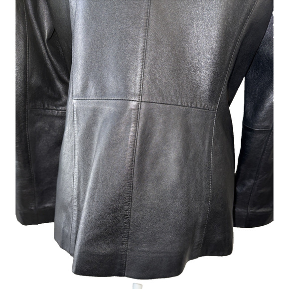 Pelle Studio Wilsons Leather Vintage Leather Blazer Jacket Size M - Picture 10 of 13